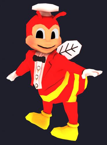 Jollibee Lowpoly preview image